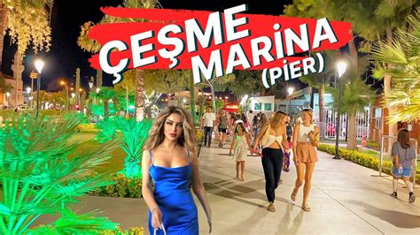 Izmir Cesme Marina A Captivating 4K Walking Tour Of A Must See