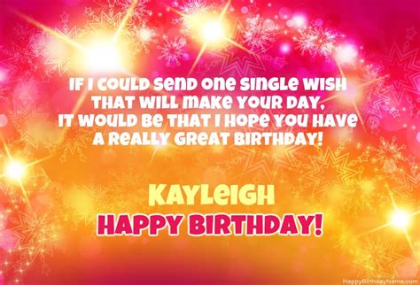 Happy Birthday Kayleigh Pictures 25