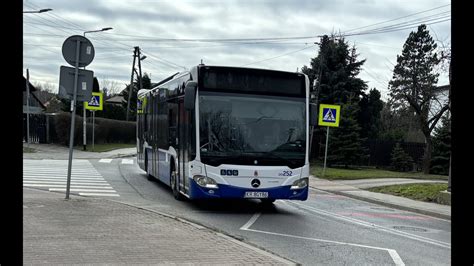 Mercedes Benz O530 Citaro C2 DO252 MPK Kraków linia 214 kierunek Borek