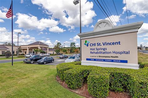 CHI St Vincent Hot Springs Rehabilitation Hospital A Partner With