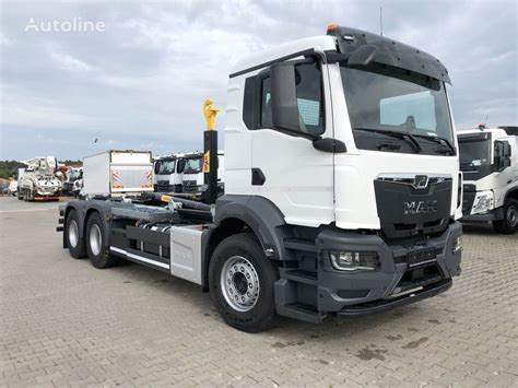 MAN TGS 33 400 6X4 EURO 2 MIT HYVA 20 60 S Dump Truck For Sale Poland