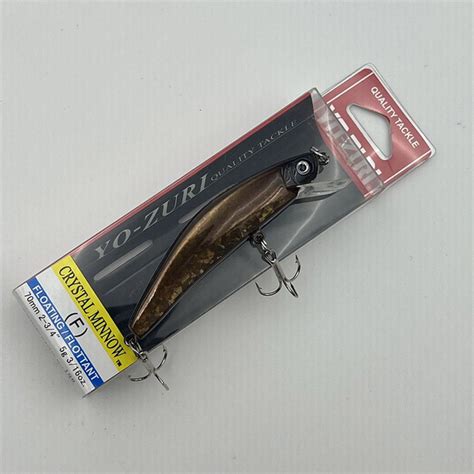 Воблер Минноу (Minnow) YO-ZURI CRYSTAL MINNOW-F-70, 0.5-1.5 м купить по ...