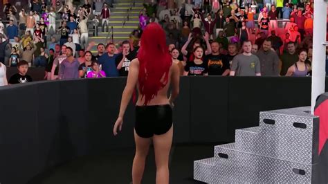 ALMOST COMPLETELY NAKED Every Female As A Male WWE 2K16 PC Modding