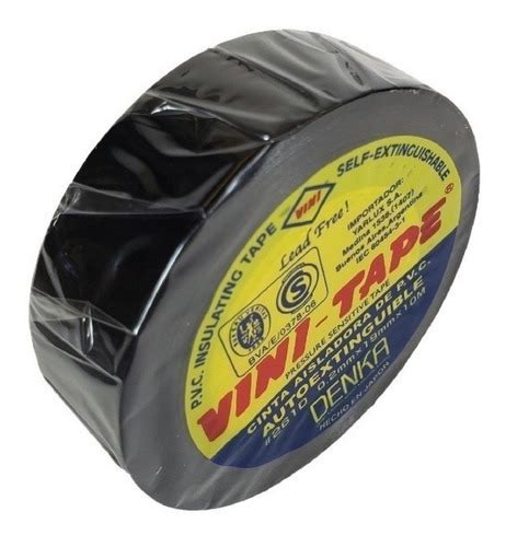 Cinta Aisladora Pvc Vini Tape Autoextinguible X 20 Mts