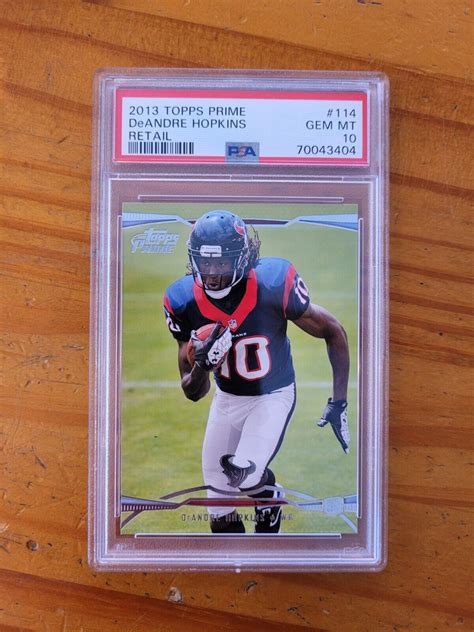 Topps Prime Retail Deandre Hopkins Rc For Sale Online Ebay