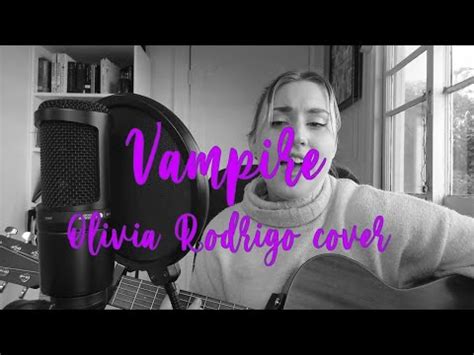 Vampire Olivia Rodrigo Acoustic Cover Vampire Youtube