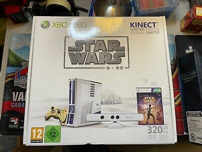 Xbox 360 Kinect Star Wars Limited Edition Console Peripherals New