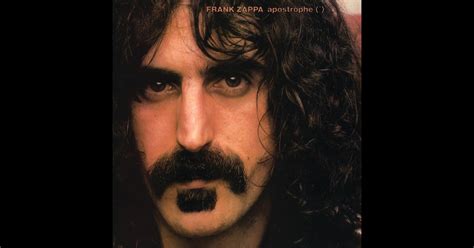apostrophe album  frank zappa apple