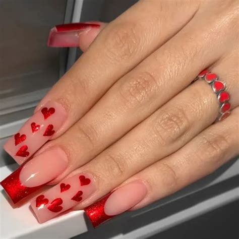 Raging Red Valentines Day Nails That Are Hot Hot Hot The Catalog By Celine