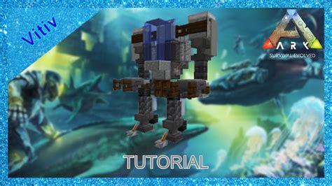 Ark Survival Evolved Exo Mek In Minecraft Scale Tutorial Youtube