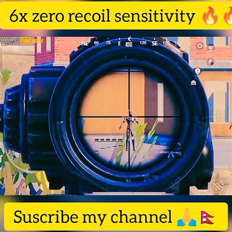 🔥🔥6x Zero Recoil Sensitivity With Jairoscopeno Recoil Spray Pubg