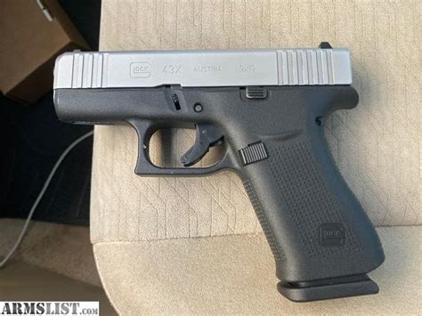 Armslist For Sale Glock X Silver Slide With Mags