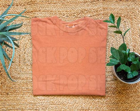 Comfort Colors 1717 Yam T Shirt Mockup Digital Download Etsy