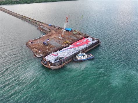 Pelabuhan Jetty Pt Bms Mulai Di Fungsikan Bms Segera Beroperasi