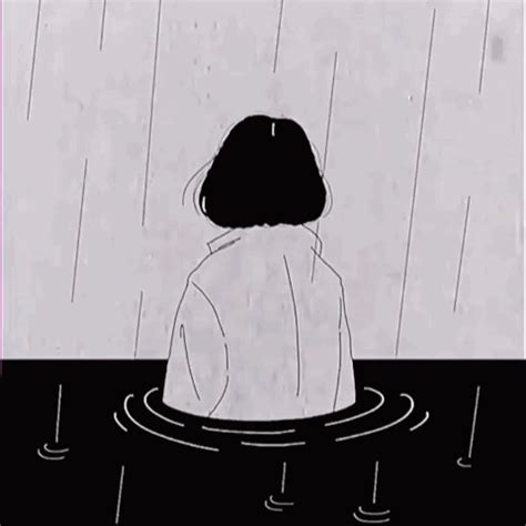 Anime Girl GIF - Anime Girl Rainy - Discover & Share GIFs