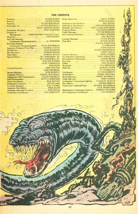 Read online The Deep (1977) comic - Issue # Full