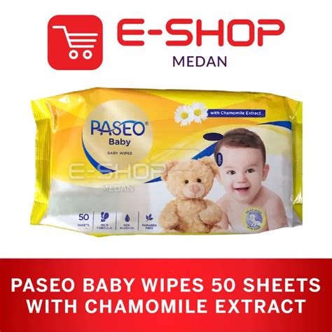 Tissue Basah Tisu Basah Paseo Baby Wipes Sheets Lazada Indonesia