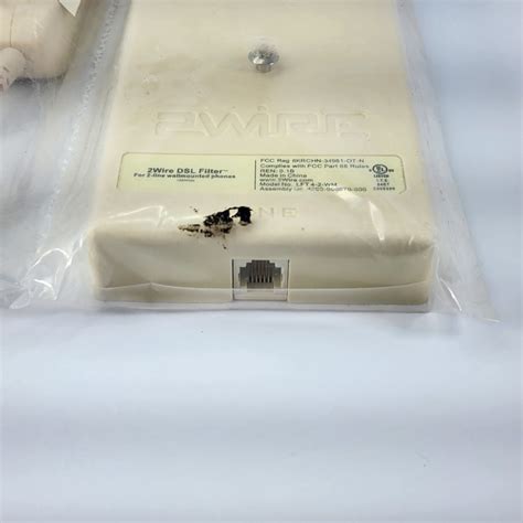 2wire Dsl Filter Kit Dslap2wd 4 In Line Dsl Filters New Old Stock