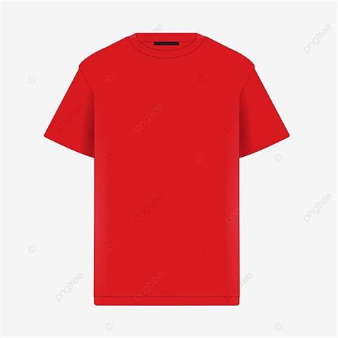 Plantilla De Vector De Conjunto De Diseño De Camiseta Roja PNG dibujos