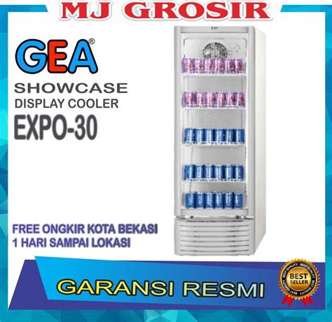 Jual Showcase Gea Expo 30 Fc Display Cooler Kulkas Minuman Expo 30fc Di