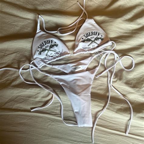 Yarthsa Swimwear Bikini Set In Both White And Black Depop