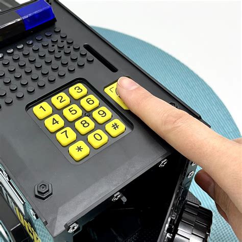 ᐉ Сейф-скарбничка Машина поліцейська 3в1 з кодовим замком 30 см Чорний ...