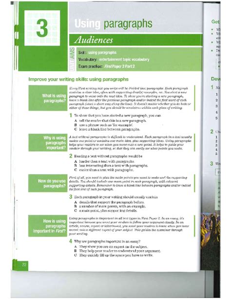 B2 Writing, Paragraphs - Academic writing course - Studocu