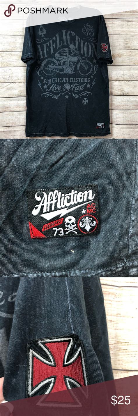 Vintage Style Affliction T Shirt Vintage Fashion Clothes Design Style