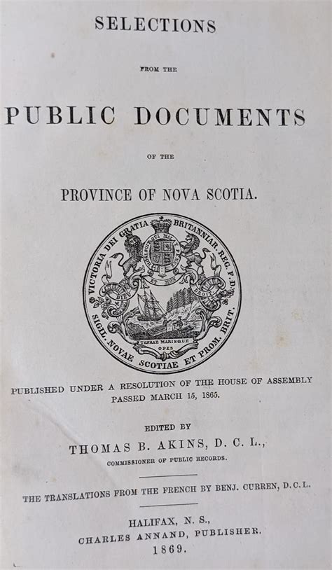 Some Nova Scotia History - Nova Scotia Acadian Cape Bre...