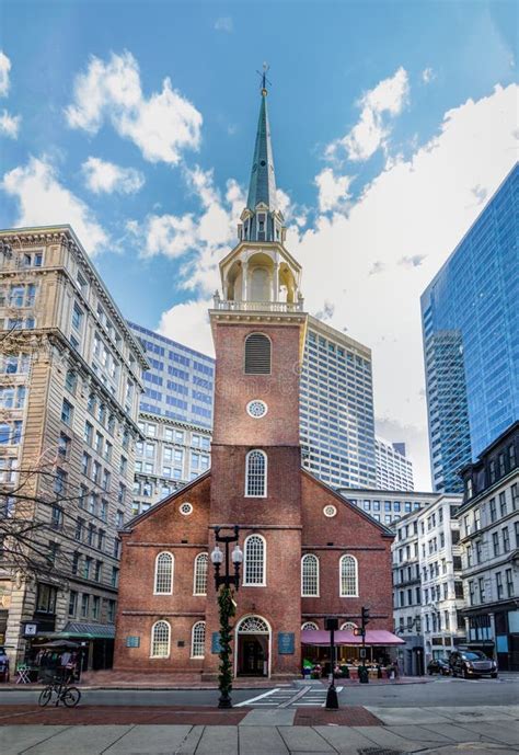 Old South Meeting House Boston Massachusetts Editorial Photography