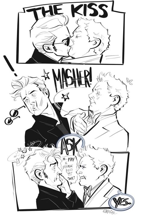 Aziraphale Crowley In 2024 Very Funny Pictures Best Husband Cute Gay