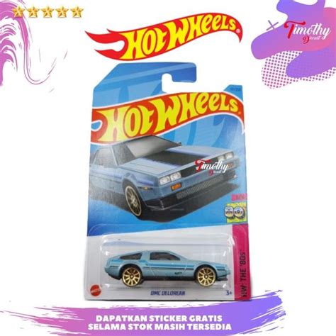 Jual Hot Wheels DMC Delorean Biru HW The 80s Shopee Indonesia