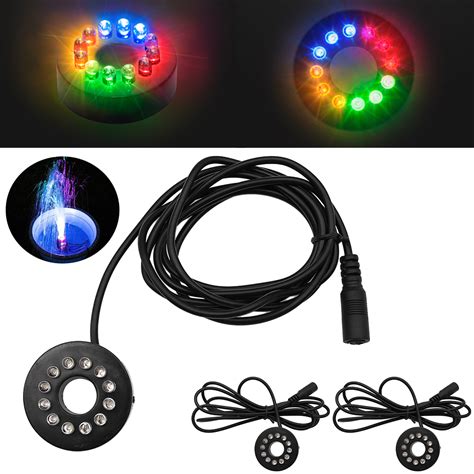 X Led Fountain Ring Light Color Changing Submersible Garden