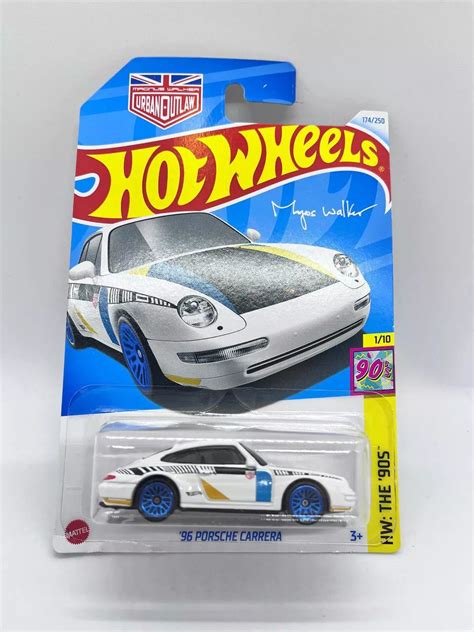 Hot Wheels Porsche Carrera White Koolcarz