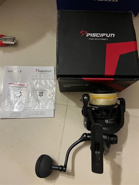 piscifun carbon x 4000, Sports Equipment, Fishing on Carousell