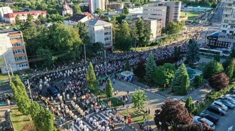 Azi de la ora 18 00 Procesiunea Calea Sfinților Traseul pe care va