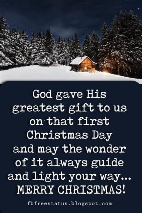 Religious Christmas Card Sayings, Quotes Greetings & Messages