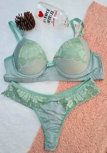 Conjunto Lingerie Sensual Calcinha E Suti Sexy Mercadolivre