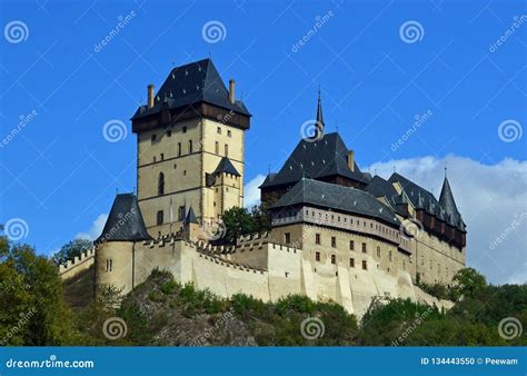 Karl Tejn Karlstein Castle Stock Photo Cartoondealer