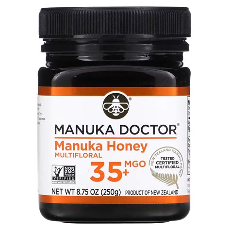 Manuka Doctor Manuka Honey Multifloral MGO 35 250g New Zealand Bee