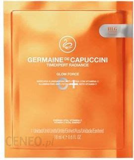 Maseczka Germaine De Capuccini Glow Force Mask Rozświetlająca Maska Z