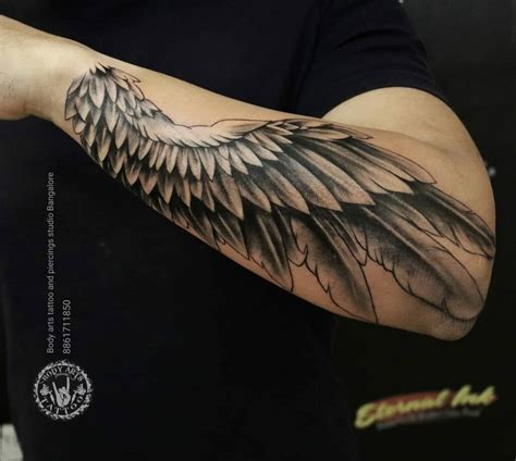 Broken Angel Wings Tattoo