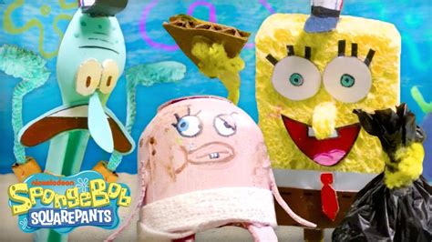 SpongeBob Cleans Up Bikini Bottom IRL World Ocean Day SpongeBobOfficial YouTube