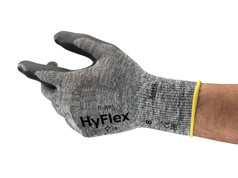 Ansell Hyflex Guantes Trabajo Tactiles Finos Y Transpirables