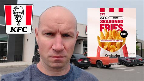 Kfc S New Seasoned Fries With Bonus Twister Review Youtube