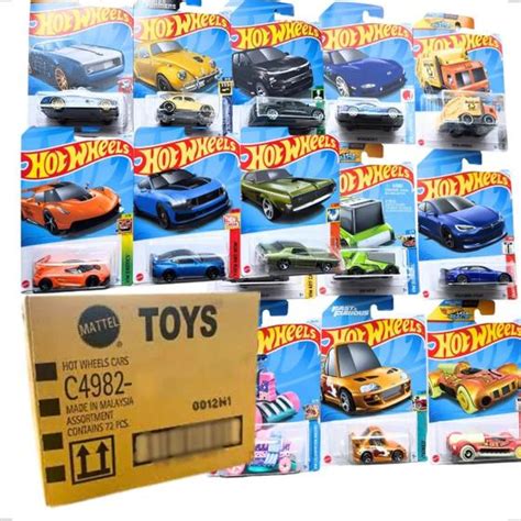 Kit Carrinhos Hot Wheels Originais Diversos Modelos Carrinhos para Crianças e