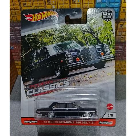 Hot Wheels Premium Car Culture Modern Classics Mercedes Benz Sel Shopee Malaysia