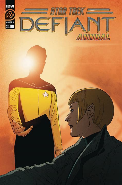 Star Trek Defiant Annual Rosanas Cover Fresh Comics