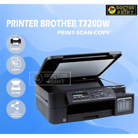 Jual Printer Brother Dcp T720 Dw Inktank Printer Shopee Indonesia