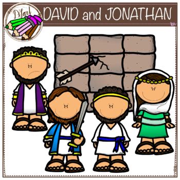 DAVID and JONATHAN {free} by DSart | Teachers Pay Teachers